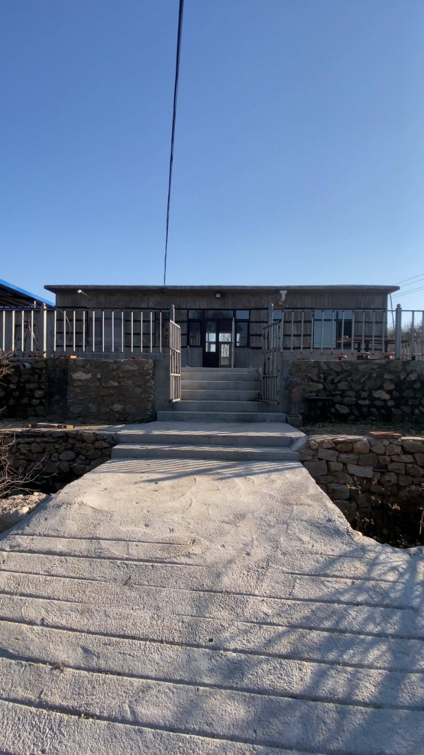村落自建房119平米空气能全屋地暖